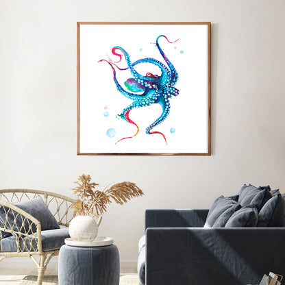 Octopus Posters Decoration for Interior-Square Posters NOT FRAMED-CetArt-8″x8″ inches-CetArt