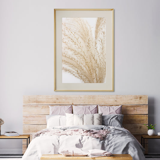 Minimalist Beige Pampas Grass Vintage Posters For Room-Vertical Posters NOT FRAMED-CetArt-8″x10″ inches-CetArt