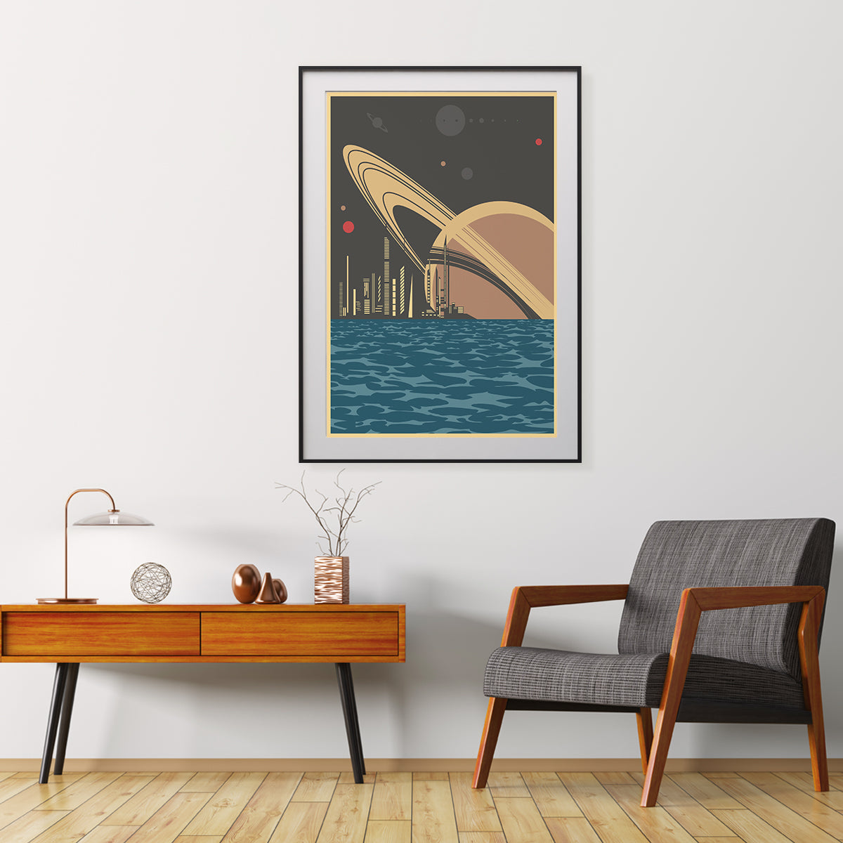 Planet Landscape Vintage Posters Ideas-Vertical Posters NOT FRAMED-CetArt-8″x10″ inches-CetArt