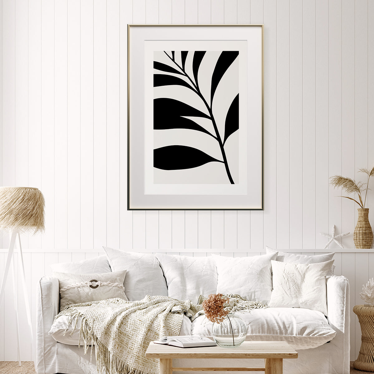 Plant Posters Black Leaf Wall Art-Vertical Posters NOT FRAMED-CetArt-8″x10″ inches-CetArt