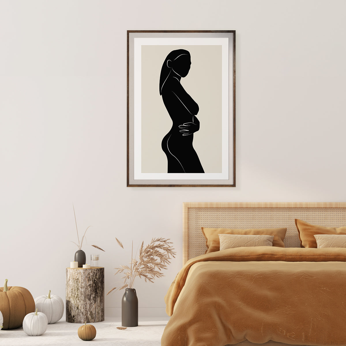 Women Silhouette Boho Art Posters For Home Decor-Vertical Posters NOT FRAMED-CetArt-8″x10″ inches-CetArt