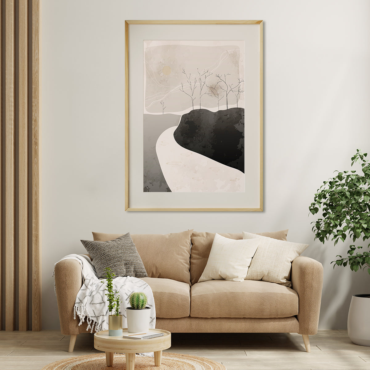 Japanese Landscape Posters Wall Decor-Vertical Posters NOT FRAMED-CetArt-8″x10″ inches-CetArt