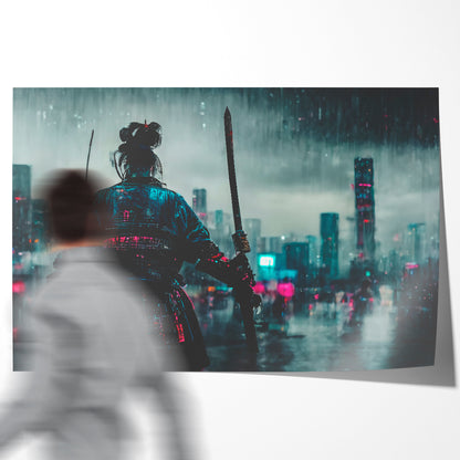 Japanese Samurai Warrior Poster Art Decor-Horizontal Posters NOT FRAMED-CetArt-10″x8″ inches-CetArt