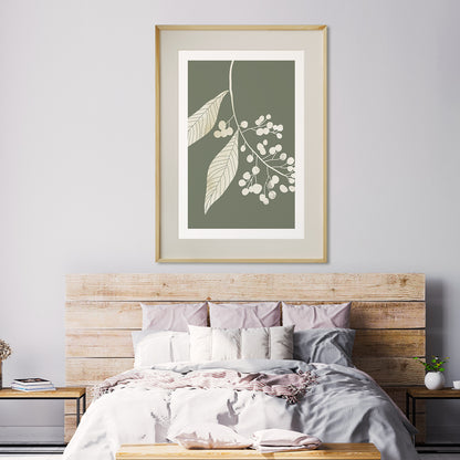 Green Leaf Wall Art Plant Posters-Vertical Posters NOT FRAMED-CetArt-8″x10″ inches-CetArt