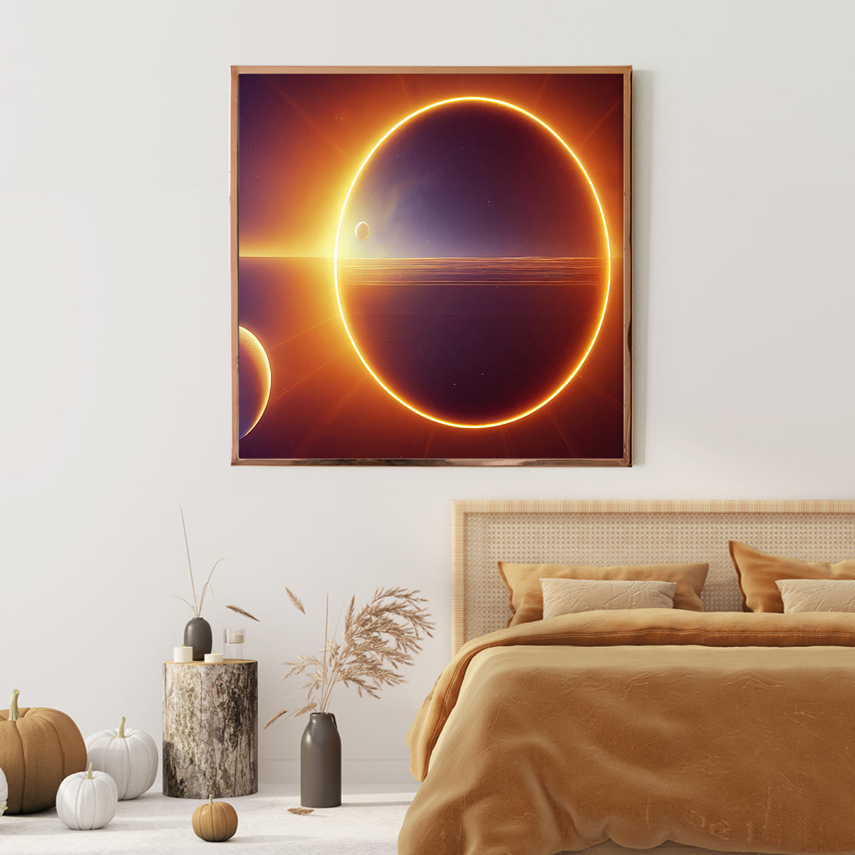 Sunshine in Space Posters And Wall Art Prints For Room-Square Posters NOT FRAMED-CetArt-8″x8″ inches-CetArt