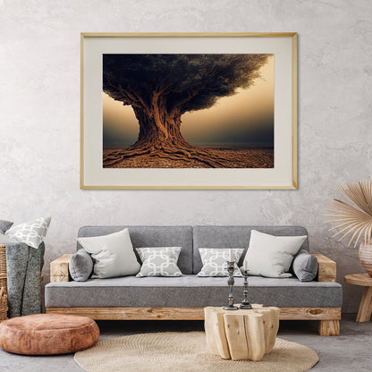 Impressive Large Tree Modern Abstract Art Posters-Horizontal Posters NOT FRAMED-CetArt-10″x8″ inches-CetArt