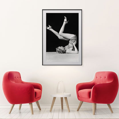 Gymnastics Girl Vintage Poster Wall Art Decor-Vertical Posters NOT FRAMED-CetArt-8″x10″ inches-CetArt