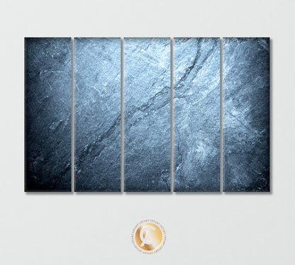 Dark Gray Abstract Grunge Pattern Canvas Print-Canvas Print-CetArt-5 Panels-36x24 inches-CetArt